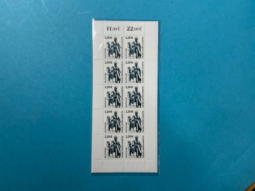 Bund PWz-Gebinde Kleinbogen MiNr. 2307 SWK mit Kartoneinlage postfrisch