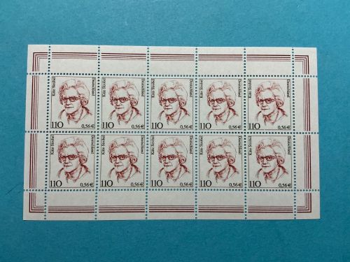 Bund Zehnerbogen MiNr. 2150 Frauen 110 Pfennig / 0,56 € postfrisch