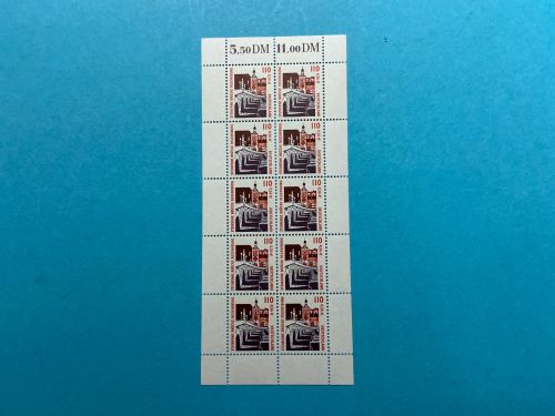 Bund Zehnerbogen MiNr. 2140 SWK 110 Pfennig / 0,56 € postfrisch