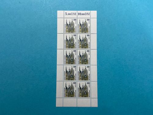 Bund Zehnerbogen MiNr. 2156 SWK 100 Pfennig / 0,51 € postfrisch