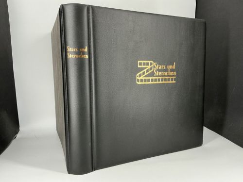 Lindner Ringbinder Schwarz 1102Y-S (Stars und Sternchen) neuwertig