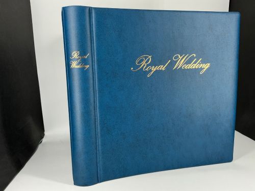 Lindner Ringbinder Blau 1102Y-B (Royal Wedding) neuwertig