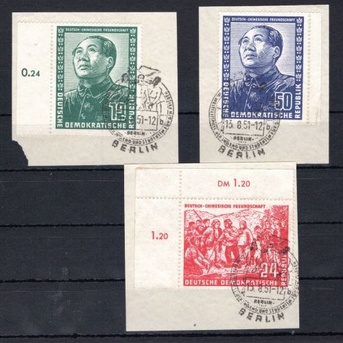 DDR MiNr. 286-287 Briefstück mit Sonderstempel
