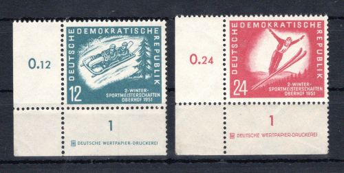 DDR MiNr. 280-281 DZ postfrisch