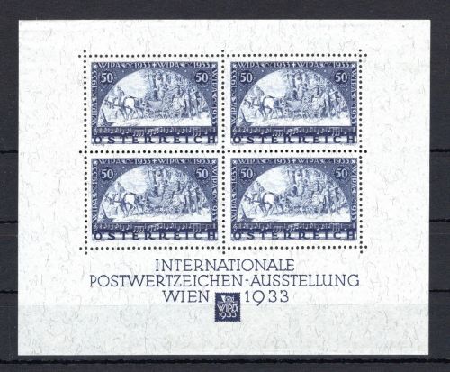 Österreich MiNr. Block 1 postfrisch Fotoattest Soecknick