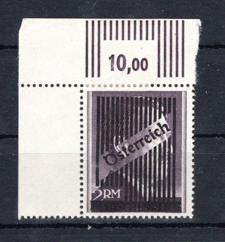 Österreich MiNr. V d III Eckrand postfrisch