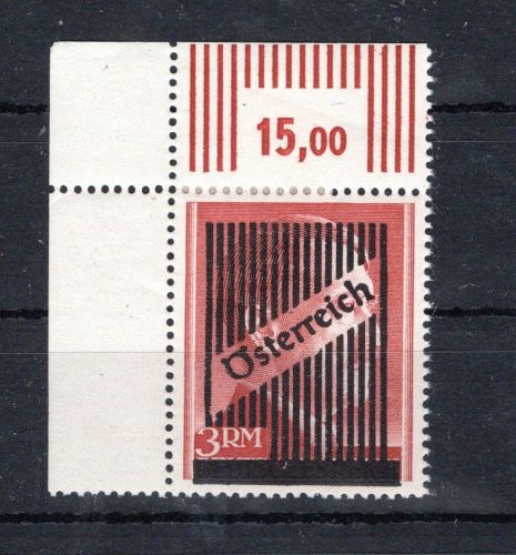 Österreich MiNr. V c III Eckrand postfrisch