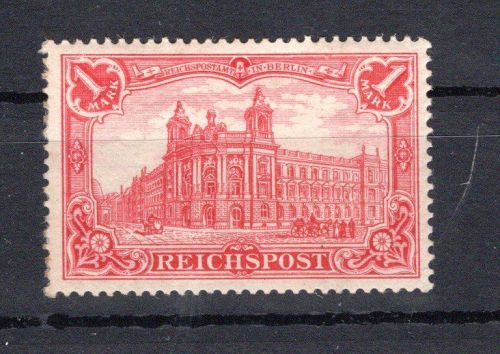 Deutsches Reich MiNr. 63 mit Falz