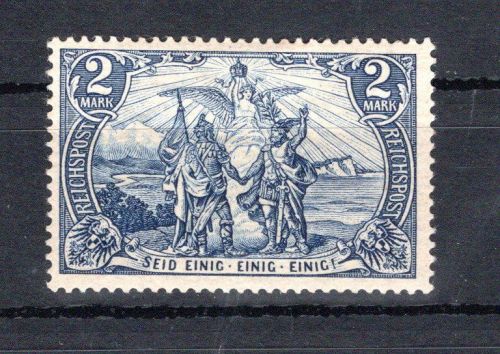 Deutsches Reich MiNr. 64 mit Falz