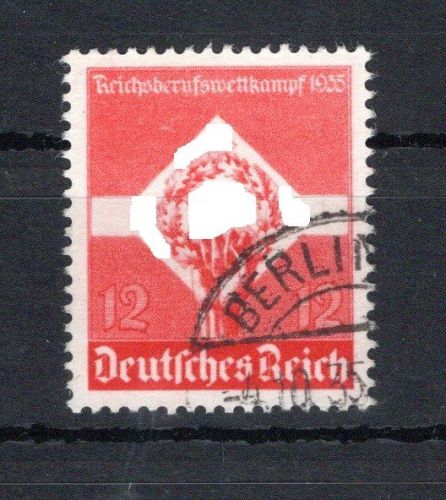 Deutsches Reich MiNr. 572 y gestempelt geprüft Schlegel