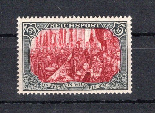 Deutsches Reich MiNr. 66 mit Falz