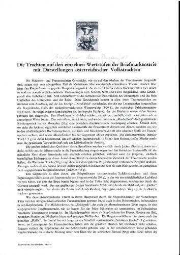 Österreich Schwarzdrucke MiNr. 929-958 auf 7 Erläuterungsblättern