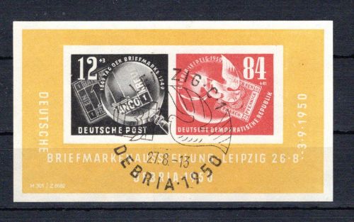 DDR MiNr. Block 7 III Sonderstempel