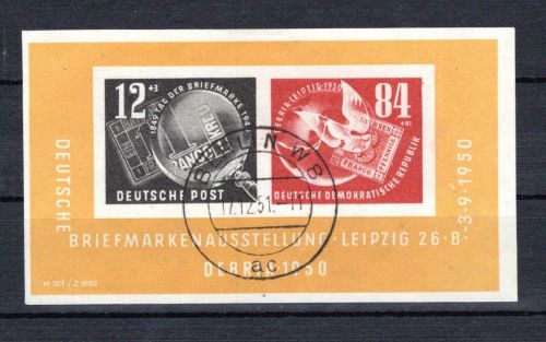 DDR MiNr. Block 7 III gestempelt