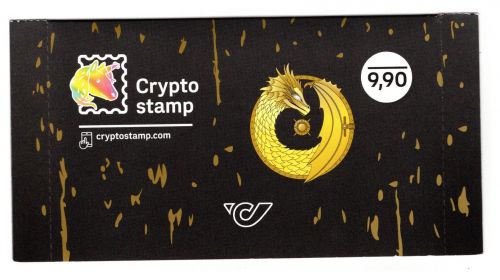Österreich Cryp.stamp MiNr. Drachen 2024 (Buch mit Sternen) postfrisch