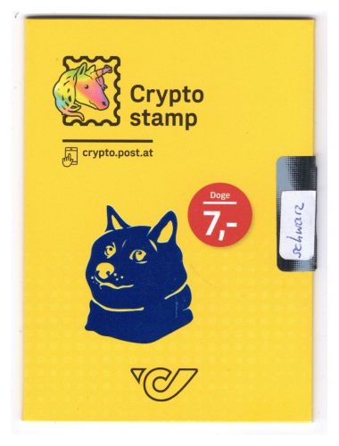 Österreich Cryp.stamp 2.0 MiNr. 3540 Block 116 Doge 2020 postfrisch