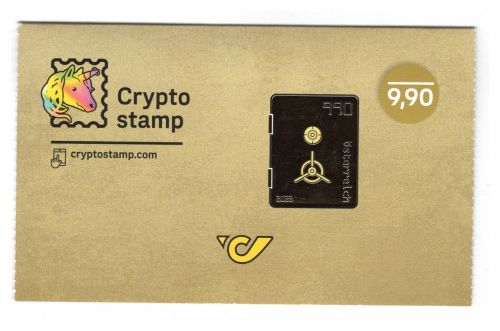 Österreich Cryp.stamp MiNr. Safe - MIO NFT Fläschchen 2023 postfrisch