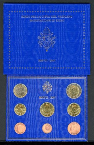 Vatikan 2007 KMS Pontifikat Benedikt XVI. ST