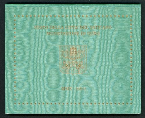 Vatikan 2010 Kursmünzensatz/ KMS im original Klappfolder ST