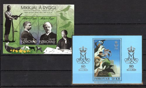 Färöer MiNr. Block 53-54 postfrisch