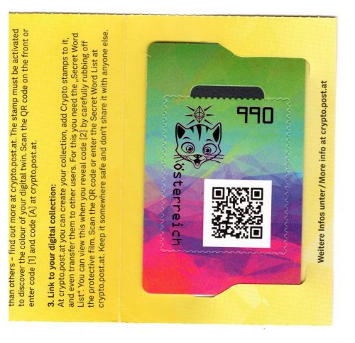 Österreich Cryp MiNr. 3615 ANK 9a Katze schwarz, postfrisch