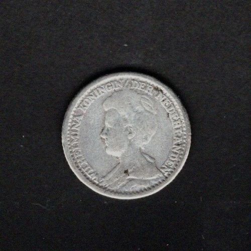Niederlande 1916 25 Cents Wilhelmina