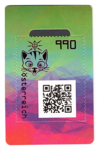 Österreich Cryp MiNr. 3615 Block 128 ANK 9a Katze schwarz, postfrisch