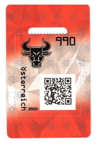 Österreich Cryp MiNr. 3677 Block 139 ANK 13c Bull blau, postfrisch