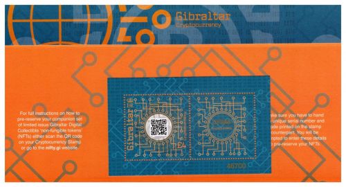 Gibraltar Cryp MiNr. Motiv 2: Platine von Stephen Perera 2021, postfrisch