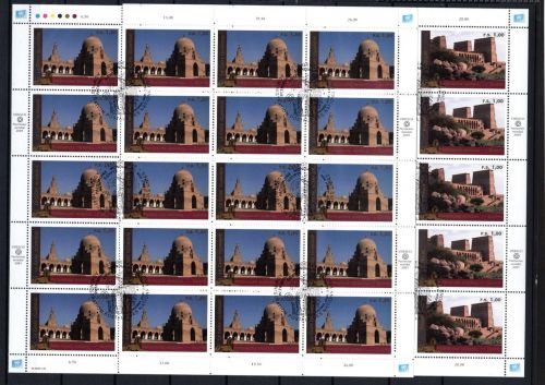 UNO Genf 20er Bögen MiNr. 518-519 ESst Welterbe