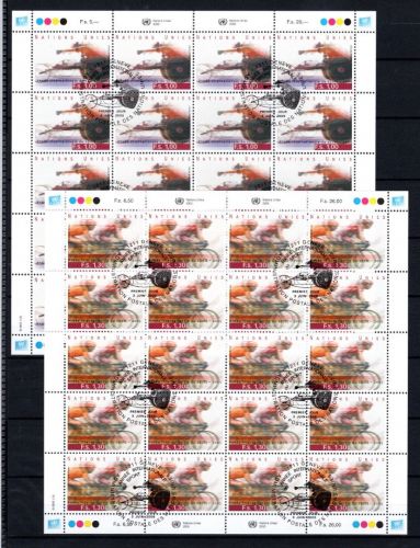 UNO Genf 20er Bögen MiNr. 516-517 ESst Jahr des Sports
