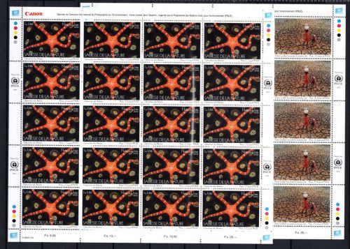 UNO Genf 20er Bögen MiNr. 514-515 postfrisch Weisheit der Natur