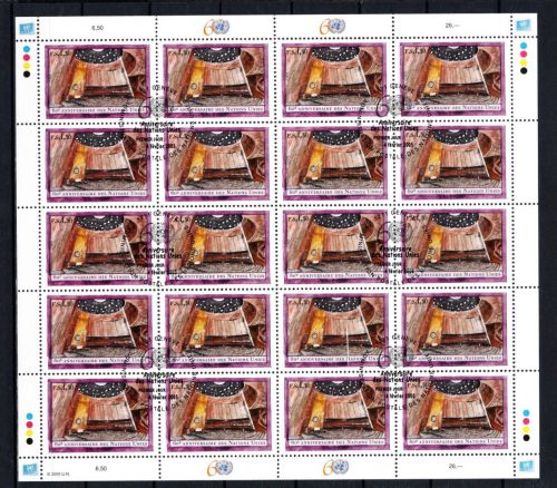 UNO Genf 20er Bogen MiNr. 508 ESst 60 Jahre UNO