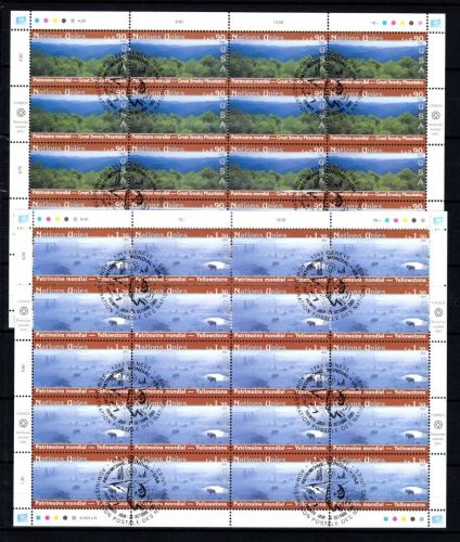 UNO Genf 20er Bögen MiNr. 473-474 ESst Welterbe