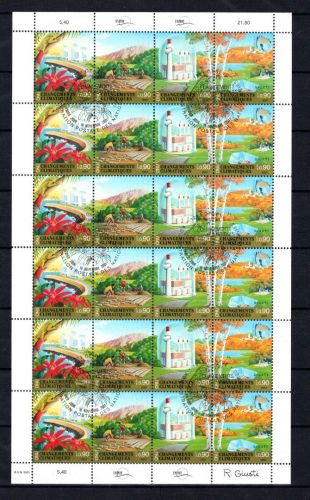 UNO Genf ZD-Bogen MiNr. 428-431 ESst Klimaänderung