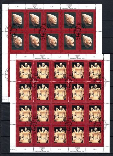 UNO Genf 20er Bögen MiNr. 321-322 ESst Welterbe