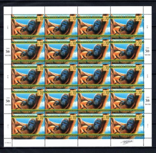 UNO Genf 20er Bogen MiNr. 346 postfrisch Regenwald