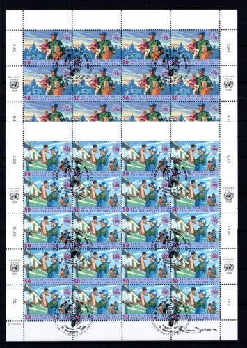 UNO Genf 20er Bögen MiNr. 348-349 ESst