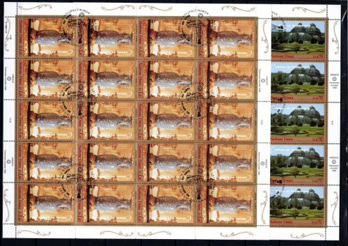 UNO Genf 20er Bögen MiNr. 352-353 ESst Welterbe