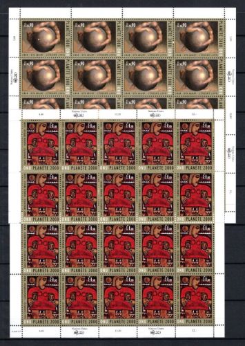 UNO Genf 20er Bögen MiNr. 389-390 postfrisch Unsere Welt