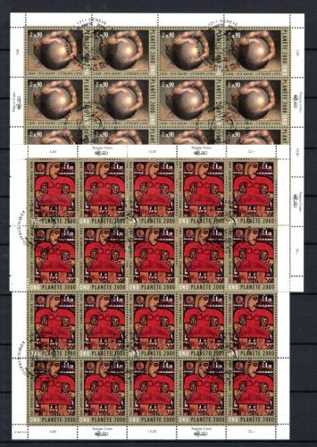 UNO Genf 20er Bögen MiNr. 389-390 ESst Unsere Welt