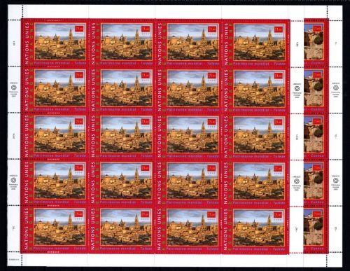 UNO Genf 20er Bögen MiNr. 399-400 postfrisch Welterbe