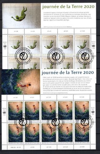 UNO Genf 10er Bögen MiNr. 1112-1113 ESst Tag der Erde