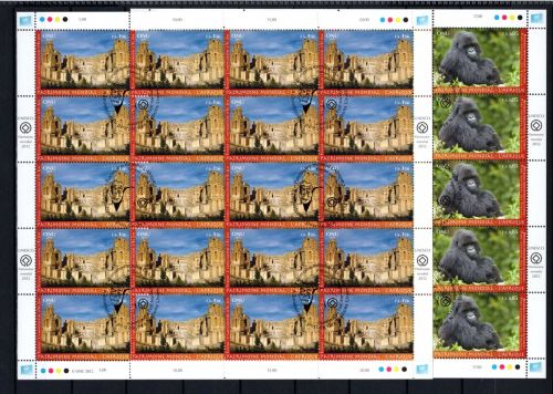 UNO Genf 20er Bögen MiNr. 797-798 ESst Welterbe