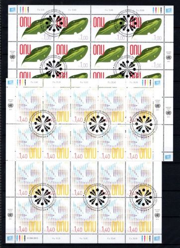 UNO Genf 20er Bögen MiNr. 807-808 ESst Welttag des Radios