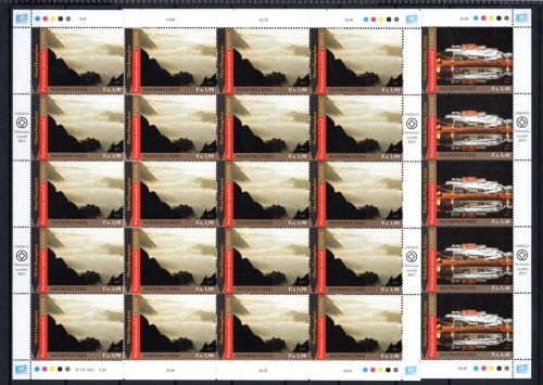 UNO Genf 20er Bögen MiNr. 862-863 postfrisch Welterbe