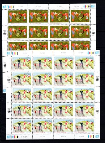 UNO Genf 20er Bögen MiNr. 870-871 postfrisch Hoffnung pflanzen