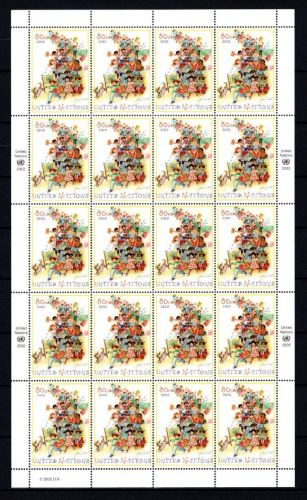 UNO New York 20er Bogen MiNr. 889 postfrisch