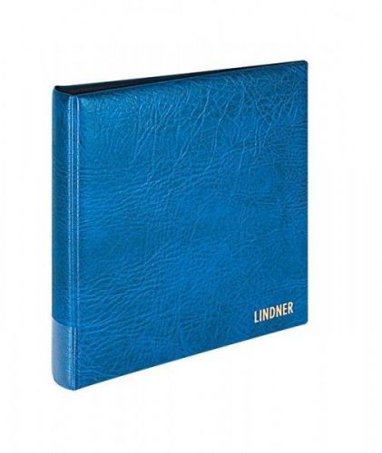 Lindner Ringbinder Blau Rondo Regular - 20 Hüllen neuwertig