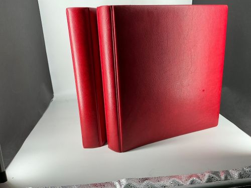 Kabe Ringbinder Rot RB 2000 - 2 Stück altes Modell gebraucht